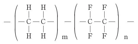 ETFEの分子構造