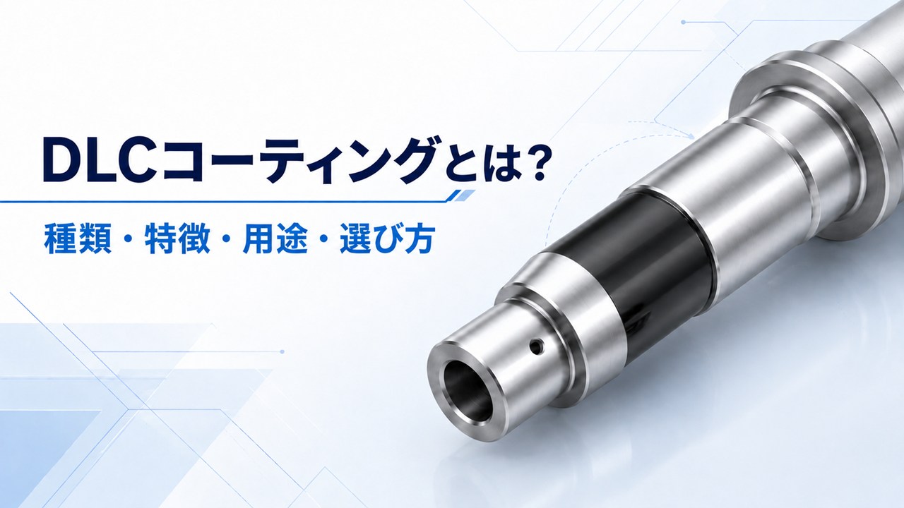DLCコーティングのシャフトのイラスト