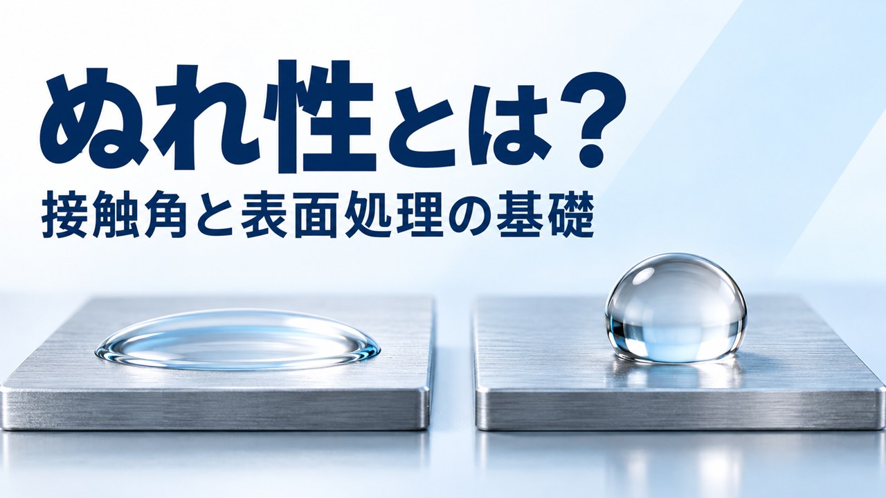 ぬれ性の比較画像